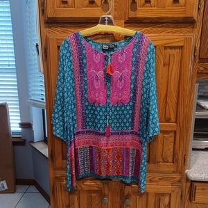 Ananda' Collection Floral Blouse